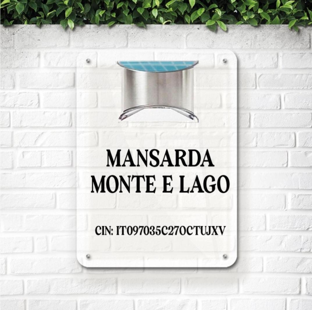 Mansarda Fra Monte E Lago Esino Lario Luaran gambar